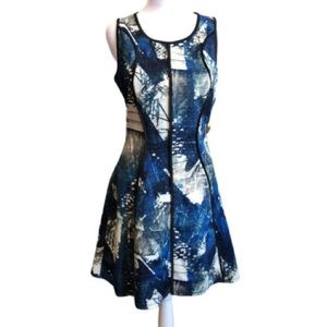 Mossimo Abstract Tie Dye Suba Dress